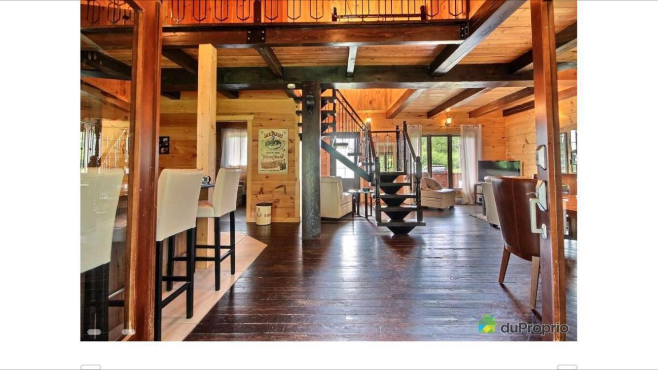 Chalet Diel Herouxville Eksteriør billede